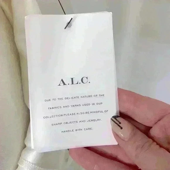 *NWT ALC The Blakely Il maxi dress size 4 in white - Picture 9 of 10